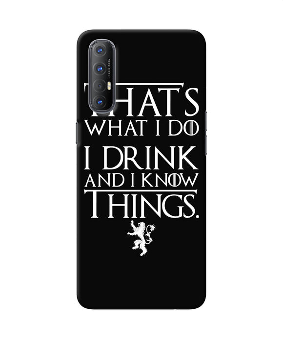 GOT quote Oppo Reno3 Pro Back Cover