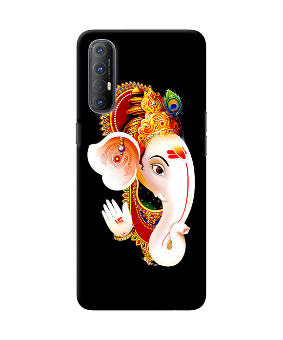 Lord ganesh face Oppo Reno3 Pro Back Cover