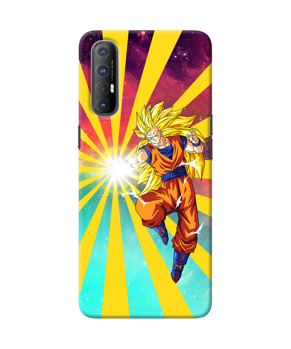 Goku super saiyan Oppo Reno3 Pro Back Cover