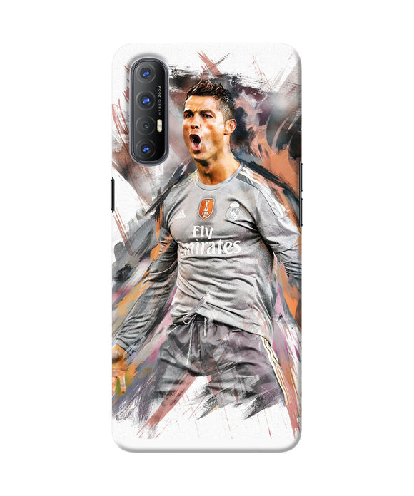 Ronaldo poster Oppo Reno3 Pro Back Cover