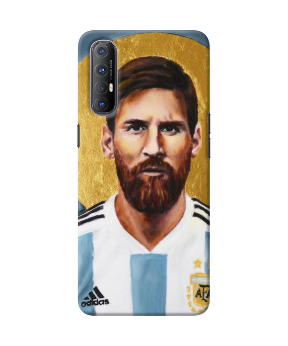 Messi face Oppo Reno3 Pro Back Cover