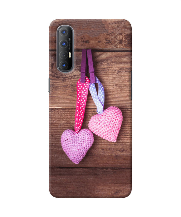 Two gift hearts Oppo Reno3 Pro Back Cover