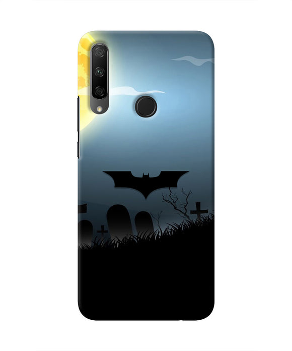 Batman Scary cemetry Honor 9X Real 4D Back Cover