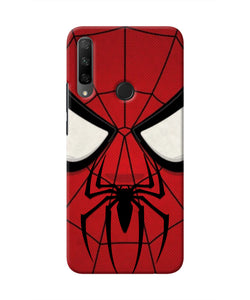 Spiderman Face Honor 9X Real 4D Back Cover