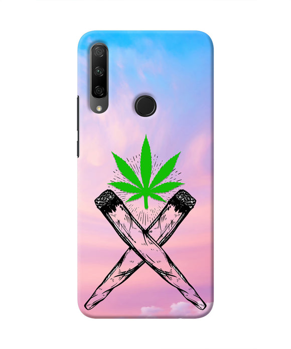 Weed Dreamy Honor 9X Real 4D Back Cover