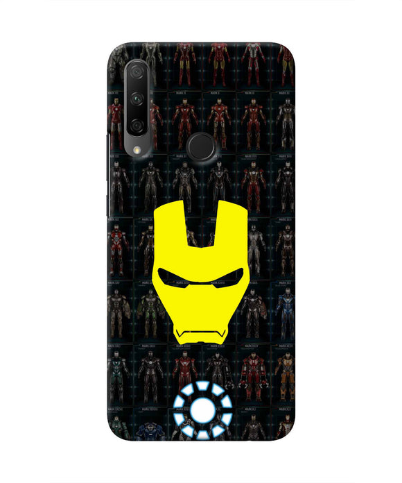 Iron Man Suit Honor 9X Real 4D Back Cover