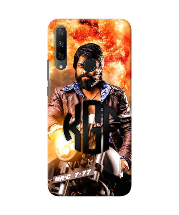 Rocky Bhai on Bike Honor 9X Real 4D Back Cover