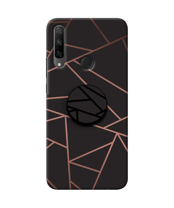 Geometric Pattern Honor 9X Pop Case