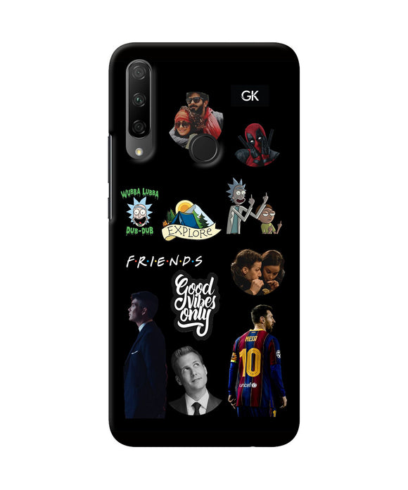 Positive Characters Honor 9X Back Cover