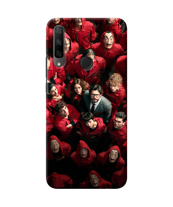 Money Heist Professor with Hostages Honor 9X Back Cover
