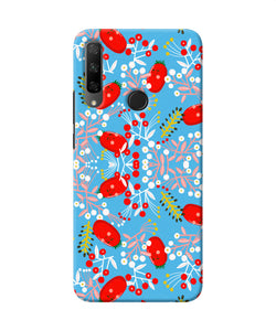 Small red animation pattern Honor 9X Back Cover