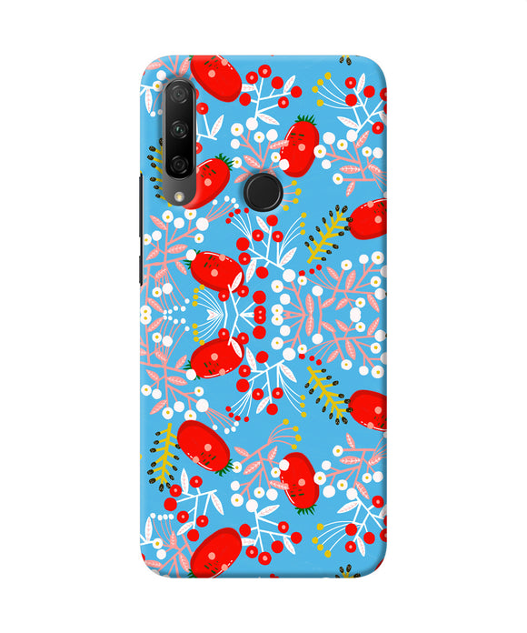 Small red animation pattern Honor 9X Back Cover