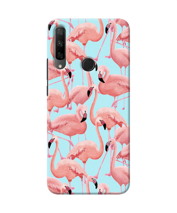 Abstract sheer bird print Honor 9X Back Cover