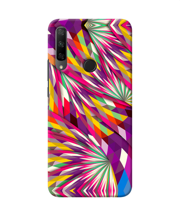 Abstract colorful print Honor 9X Back Cover