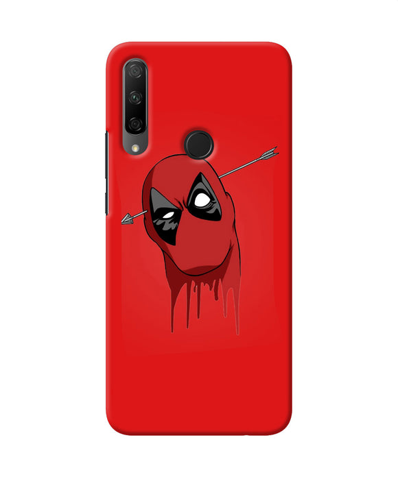 Funny deadpool Honor 9X Back Cover