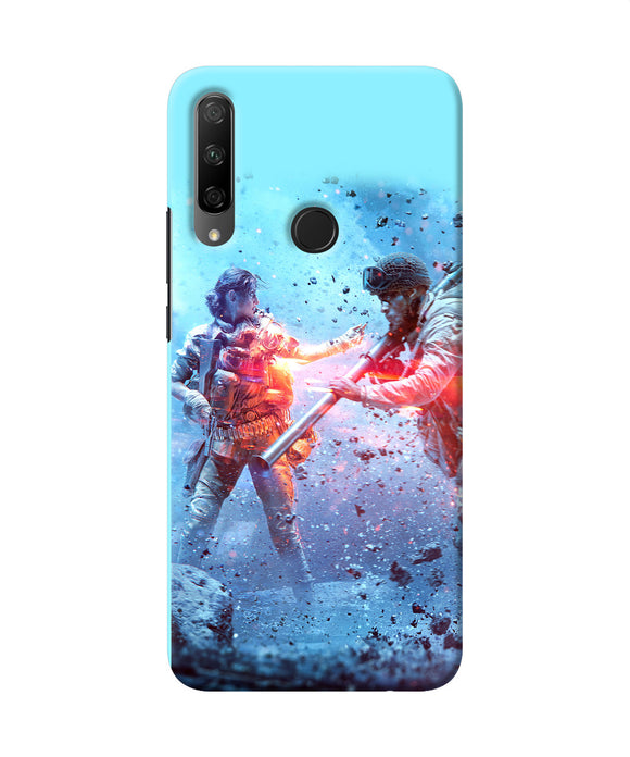 Pubg water fight Honor 9X Back Cover