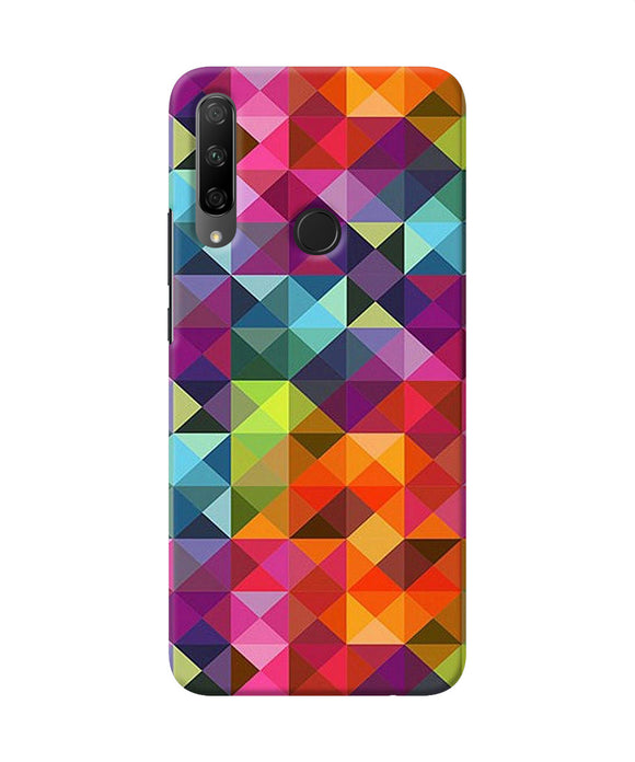 Abstract triangle pattern Honor 9X Back Cover
