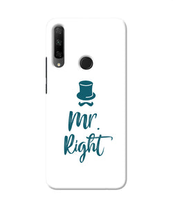 My right Honor 9X Back Cover