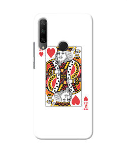 Heart king card Honor 9X Back Cover