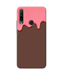 Waffle cream biscuit Honor 9X Back Cover