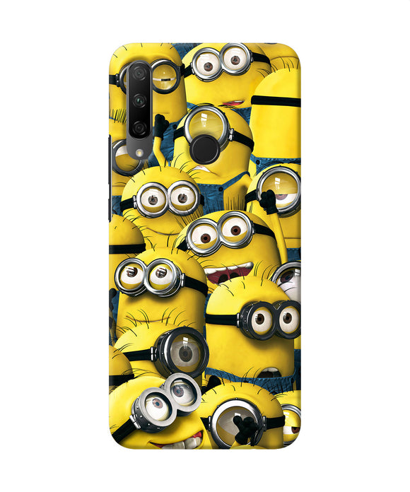 Minions crowd Honor 9X Back Cover
