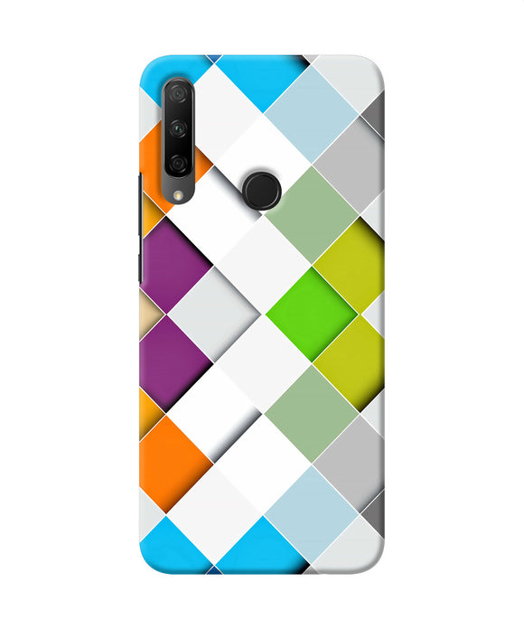 Abstract color box Honor 9X Back Cover