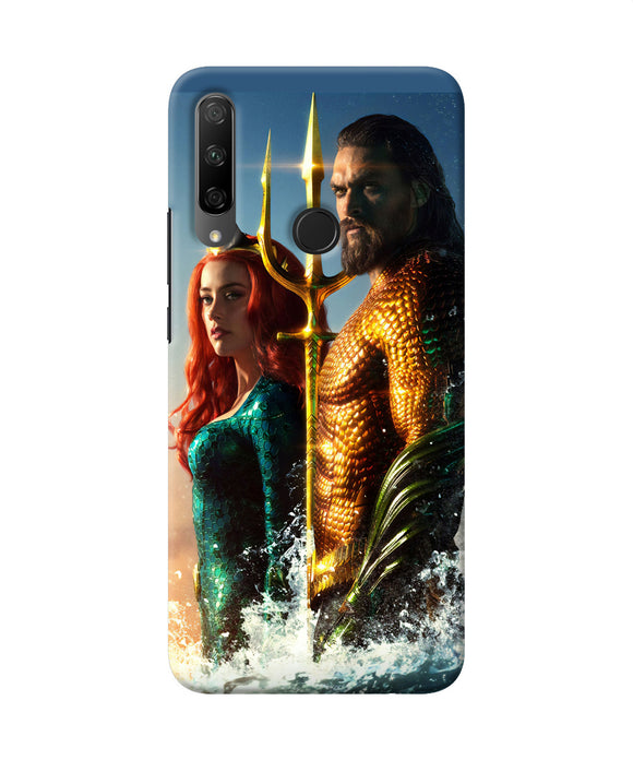 Aquaman couple Honor 9X Back Cover