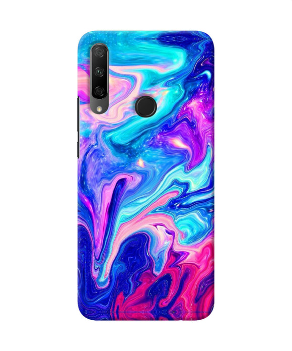 Abstract colorful water Honor 9X Back Cover