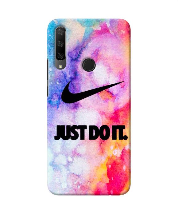 Just do it colors Honor 9X Back Cover