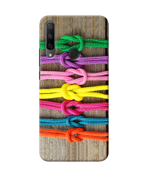 Colorful shoelace Honor 9X Back Cover