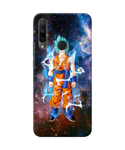 Vegeta goku galaxy Honor 9X Back Cover