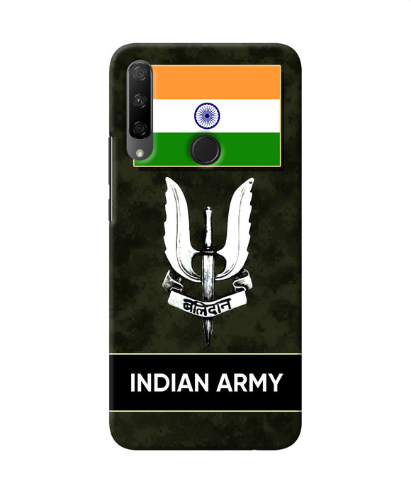 Indian flag balidan logo Honor 9X Back Cover