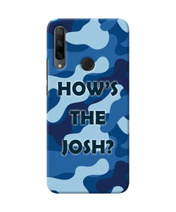 Hows the josh Honor 9X Back Cover