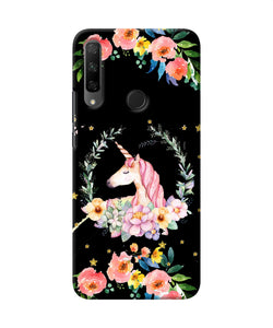 Unicorn flower Honor 9X Back Cover