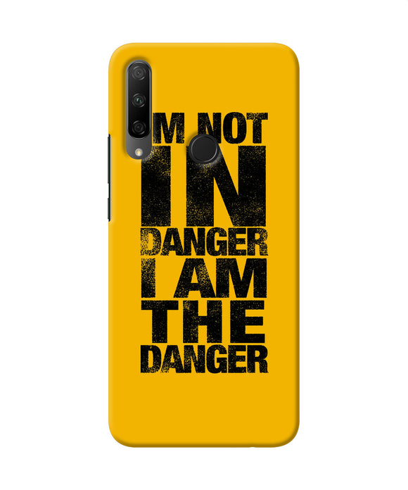 Im not in danger quote Honor 9X Back Cover