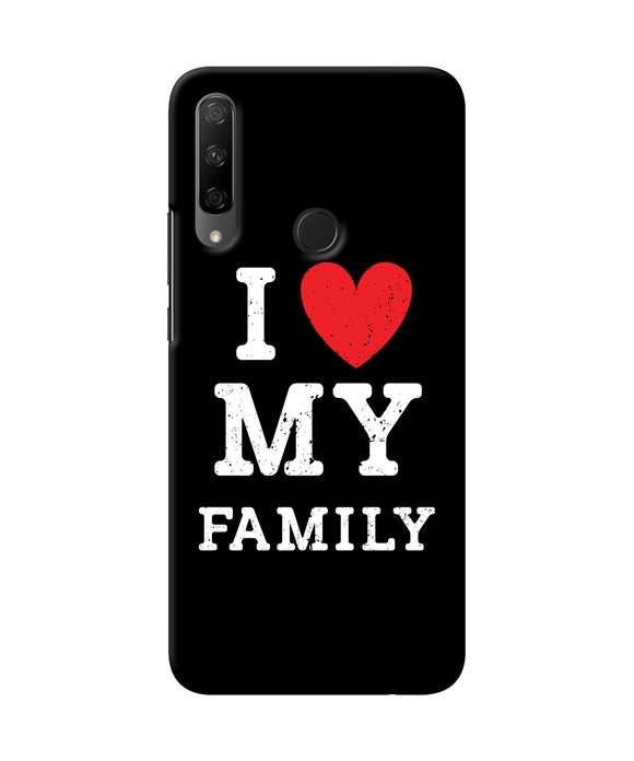 I love my family Honor 9X Back Cover