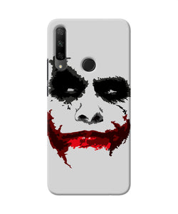 Joker dark knight red smile Honor 9X Back Cover