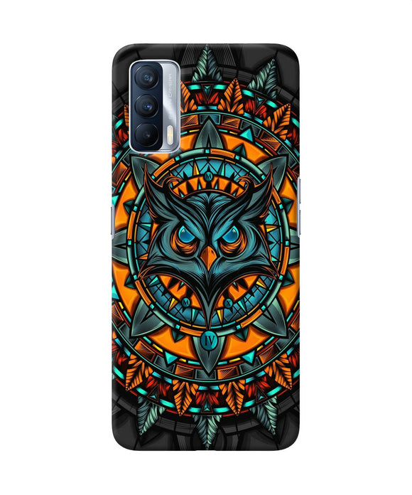 Angry Owl Art Realme X7 Back Cover