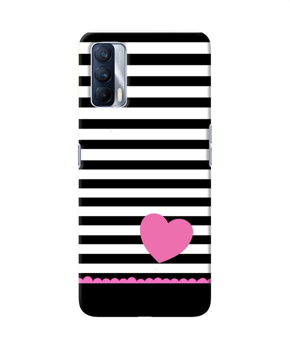 Abstract heart Realme X7 Back Cover
