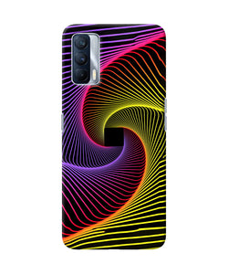 Colorful Strings Realme X7 Back Cover