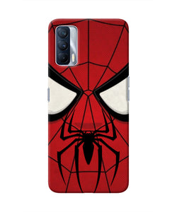 Spiderman Face Realme X7 Real 4D Back Cover