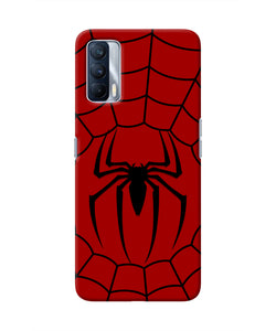 Spiderman Web Realme X7 Real 4D Back Cover