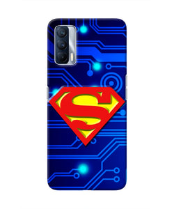 Superman Abstract Realme X7 Real 4D Back Cover