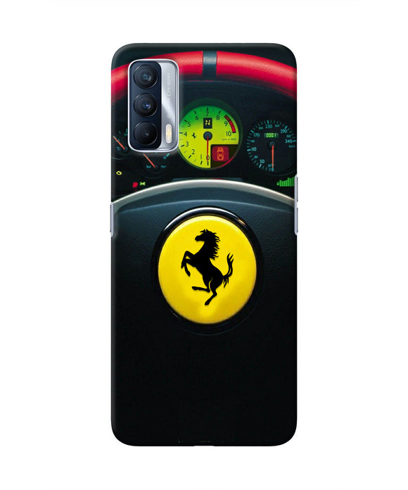 Ferrari Steeriing Wheel Realme X7 Real 4D Back Cover