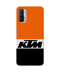 KTM Colorblock Realme X7 Real 4D Back Cover