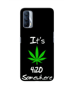 Weed Quote Realme X7 Real 4D Back Cover