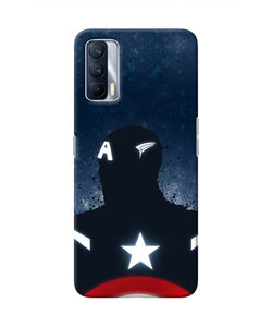 Captain america Shield Realme X7 Real 4D Back Cover