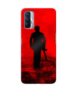 Rocky Bhai with Gun Realme X7 Real 4D Back Cover