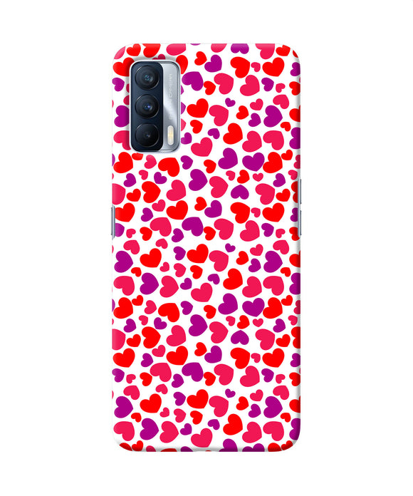 Heart print Realme X7 Back Cover