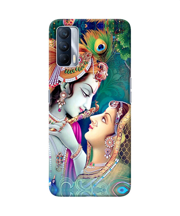 Lord radha krishna paint Realme X7 Back Cover